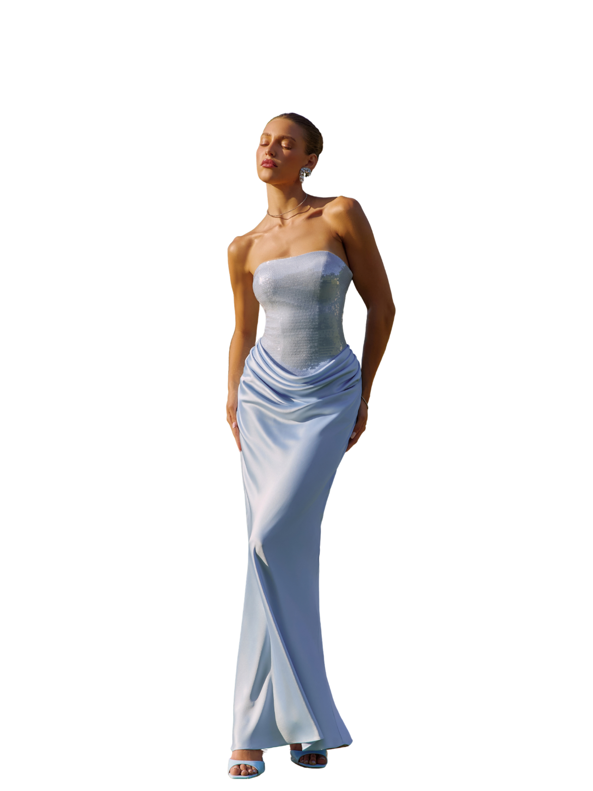 Sabine Gown - Blue