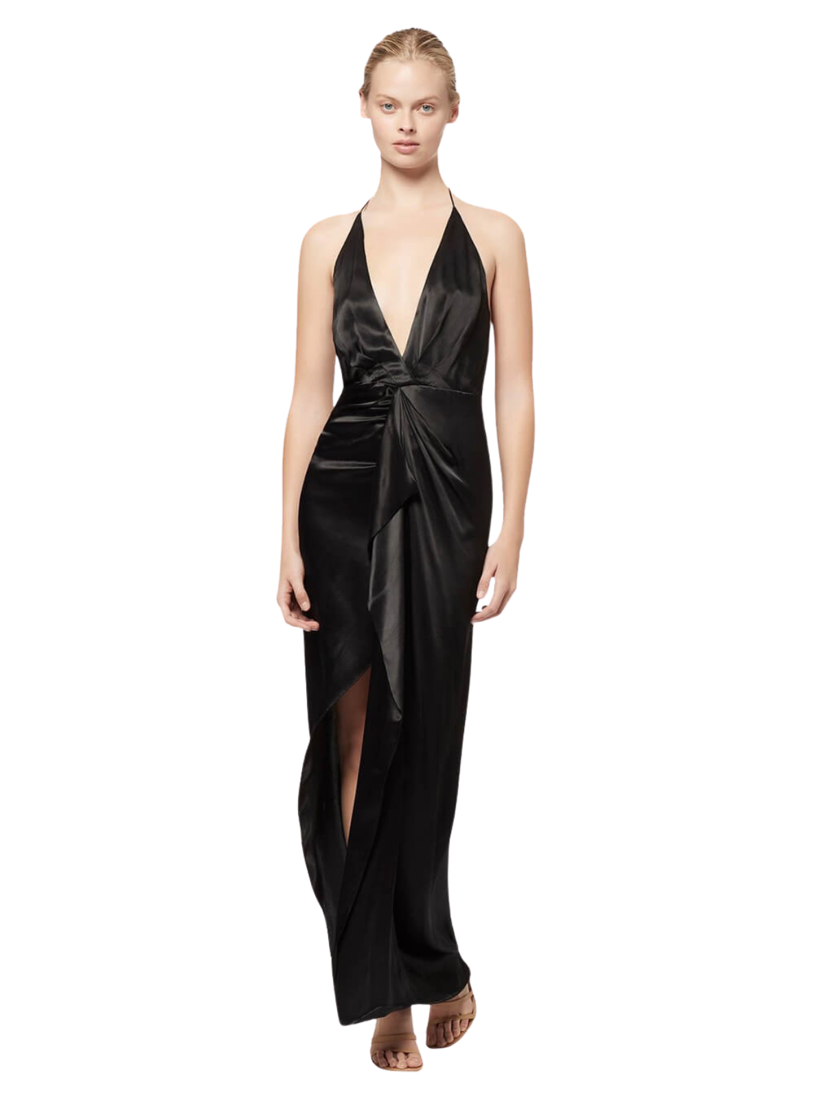 Slow Burn Gown - Black