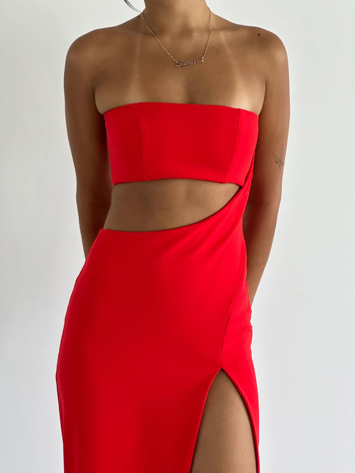 Effie Kats | Hall Of Fame Gown - Red | Loan That Label