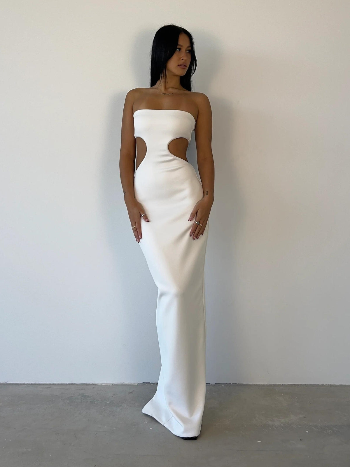 Carmen Gown - White