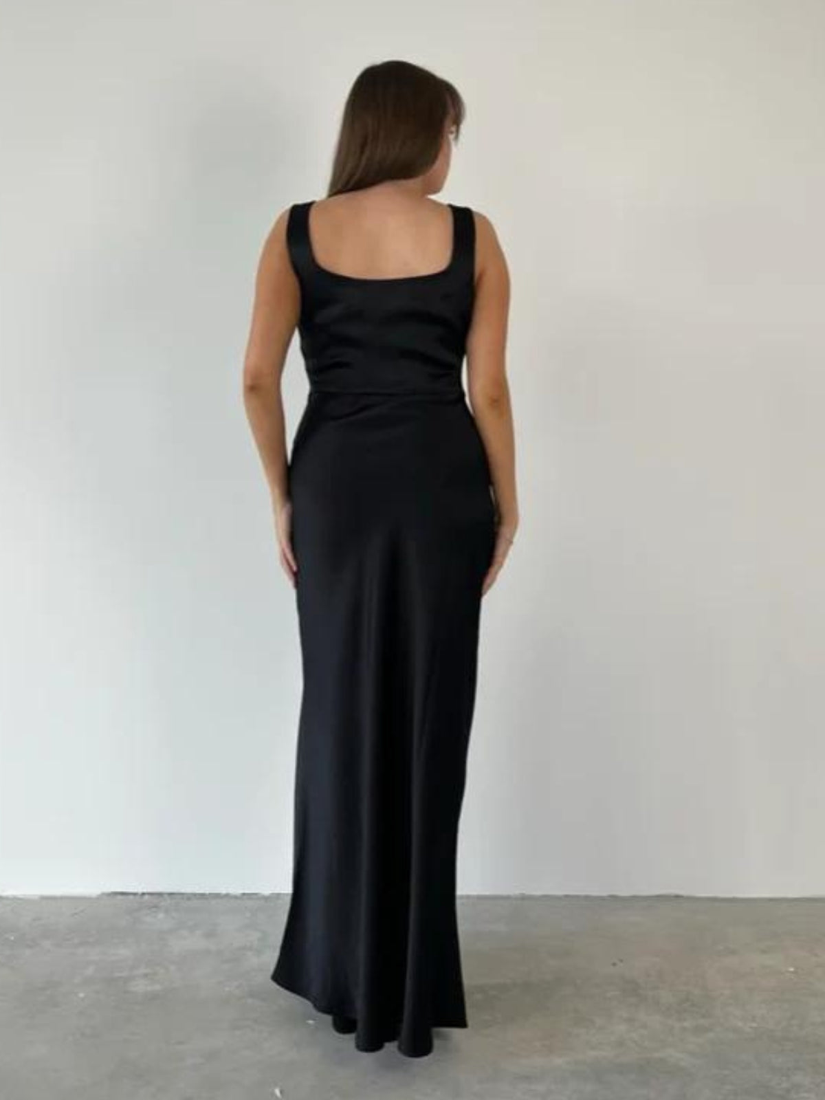 Bec + Bridge | Square Neck Dress - Black | Loan That Label