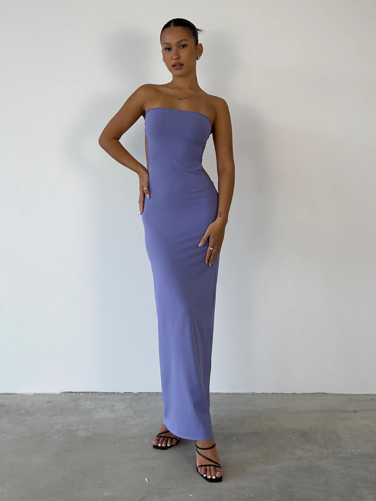 bec bridge purple dress Cedar City Maxi Dress - DEEP Purple