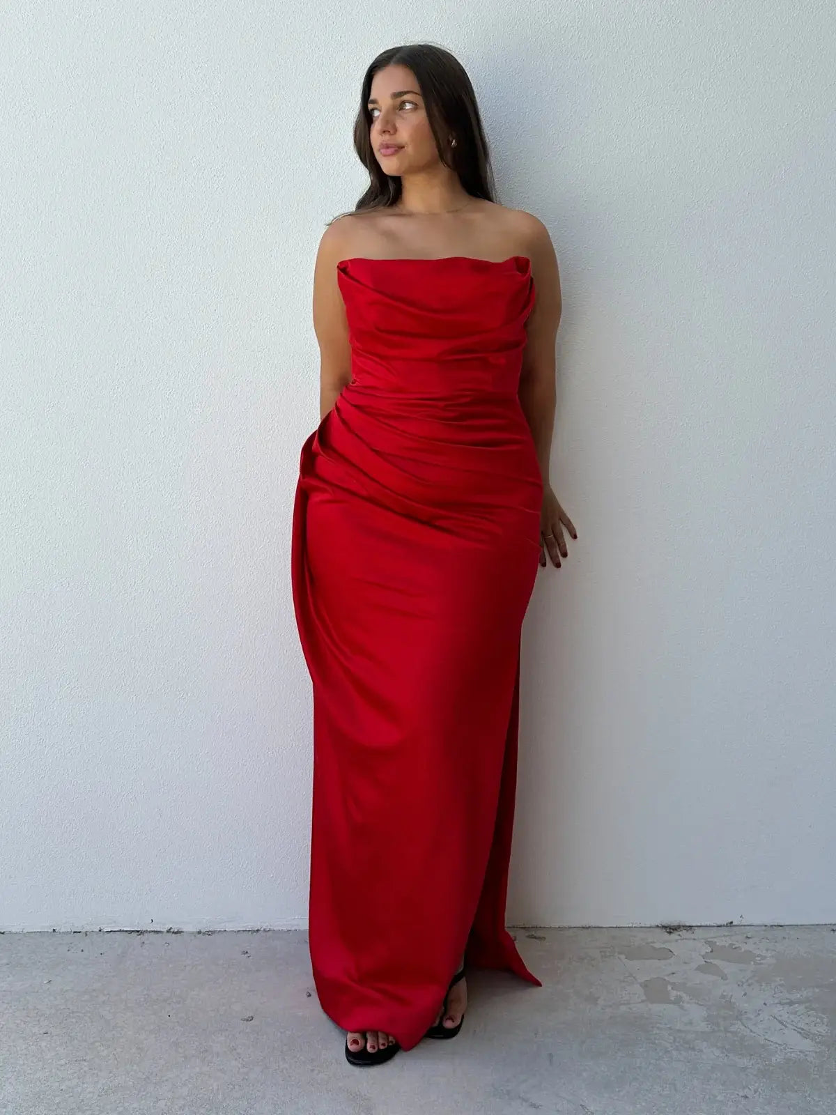 Adrienne Gown - Red Adrienne Gown - Red