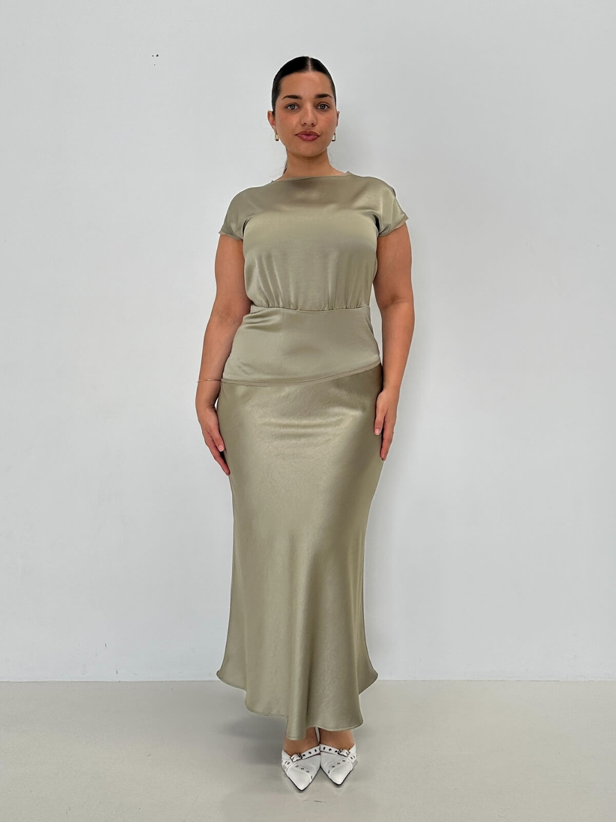 Bec + Bridge | Anniston Dress - Olive | Loan That Label