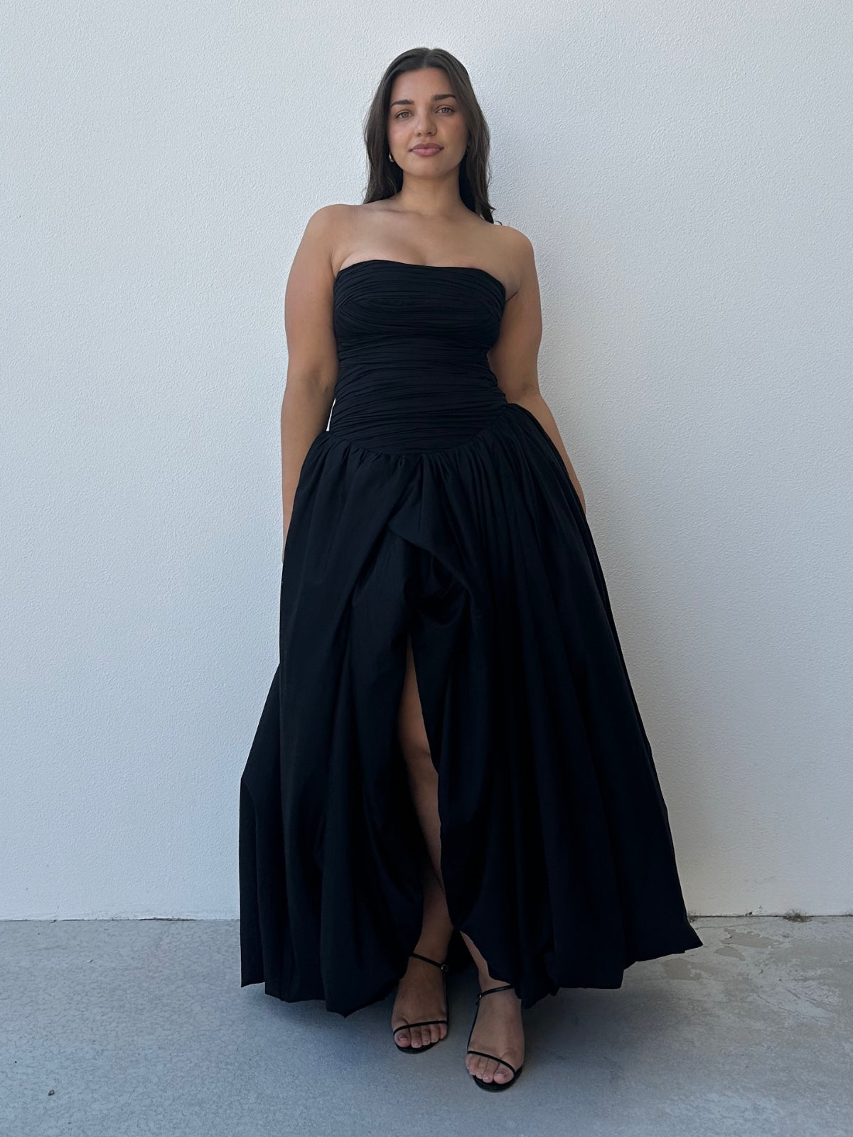 AJE | Bubble Gown - Black | Loan That Label