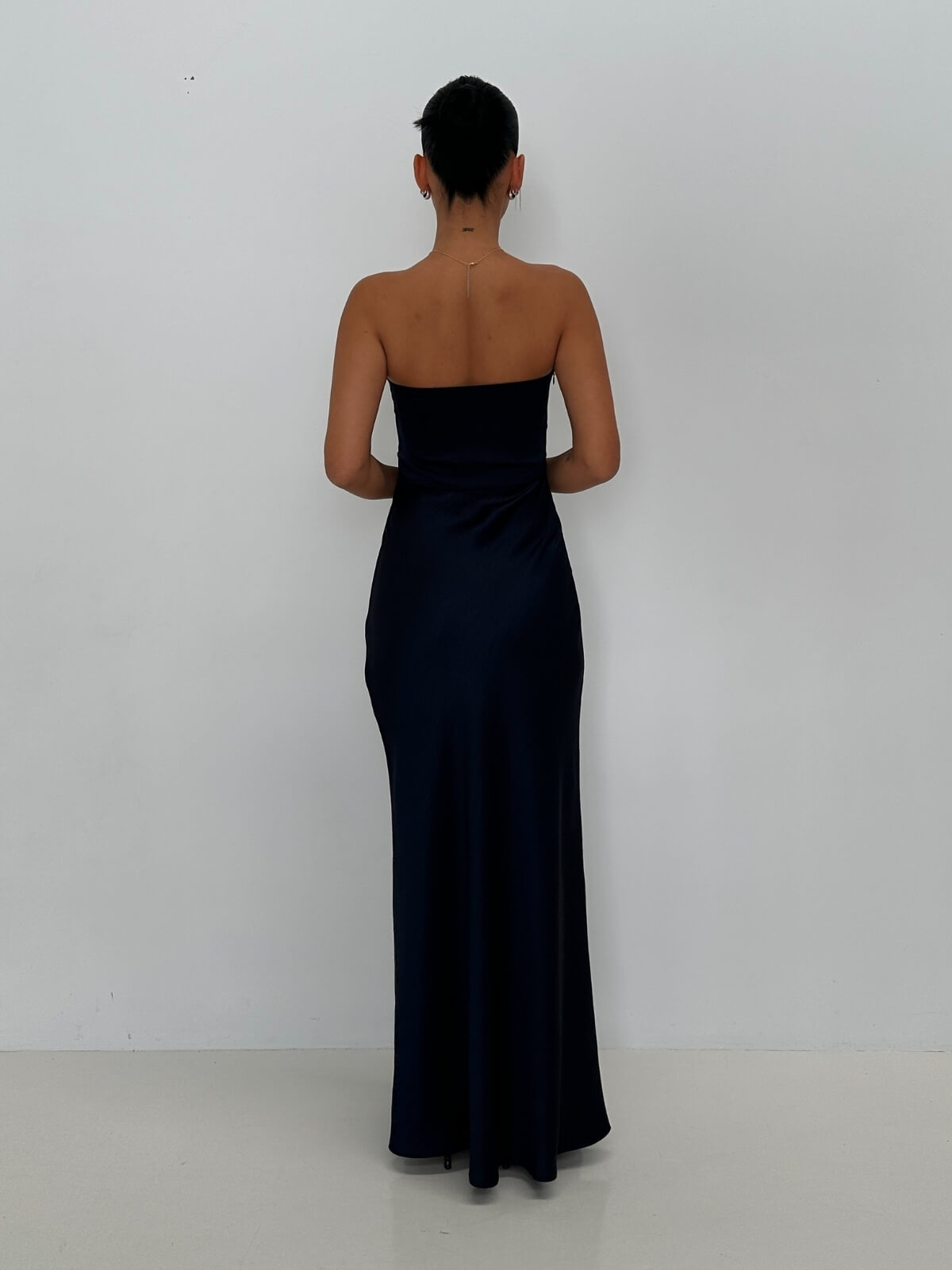 Dreamer Strapless Dress - Navy