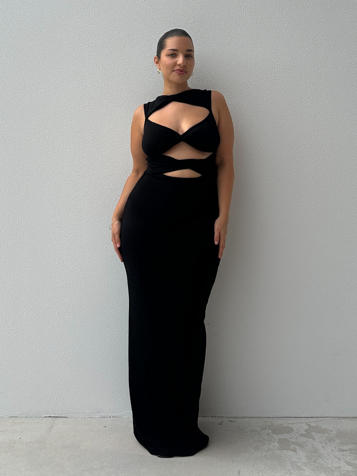Lexi | Lara Dress - Black | Loan That Label