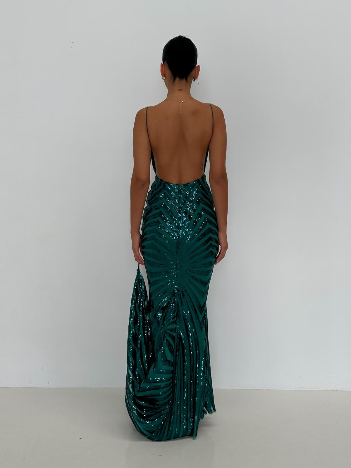Maelie Gown - Emerald