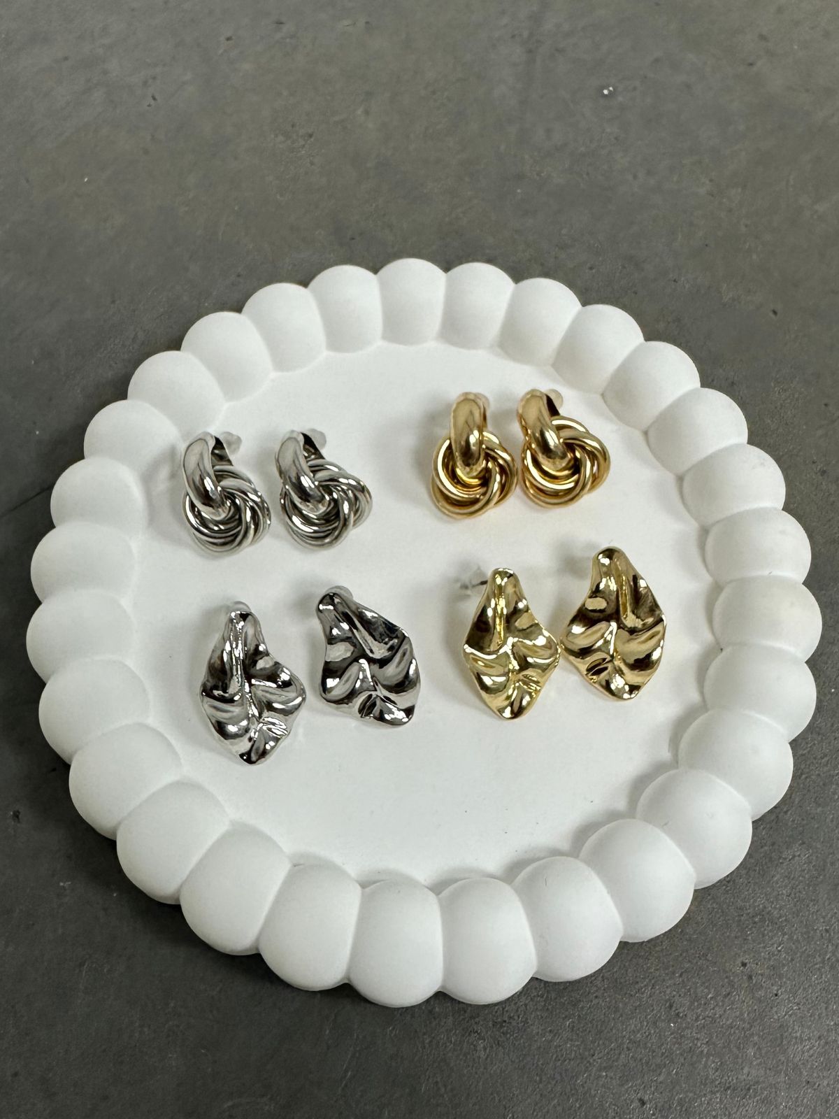 Rani Earrings - Silver | Loan That Label Outlet