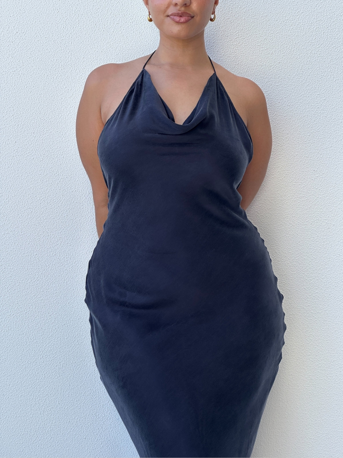 Santi Dress - Navy