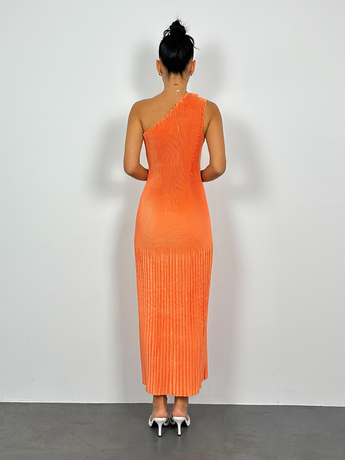 Gigi Midi Dress - Orange