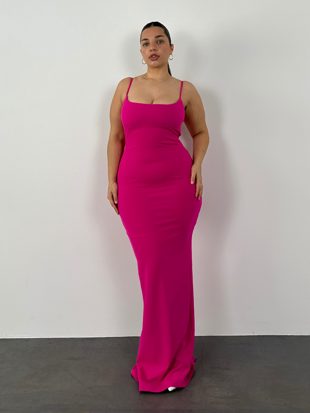 Bailey Gown - Hot Pink