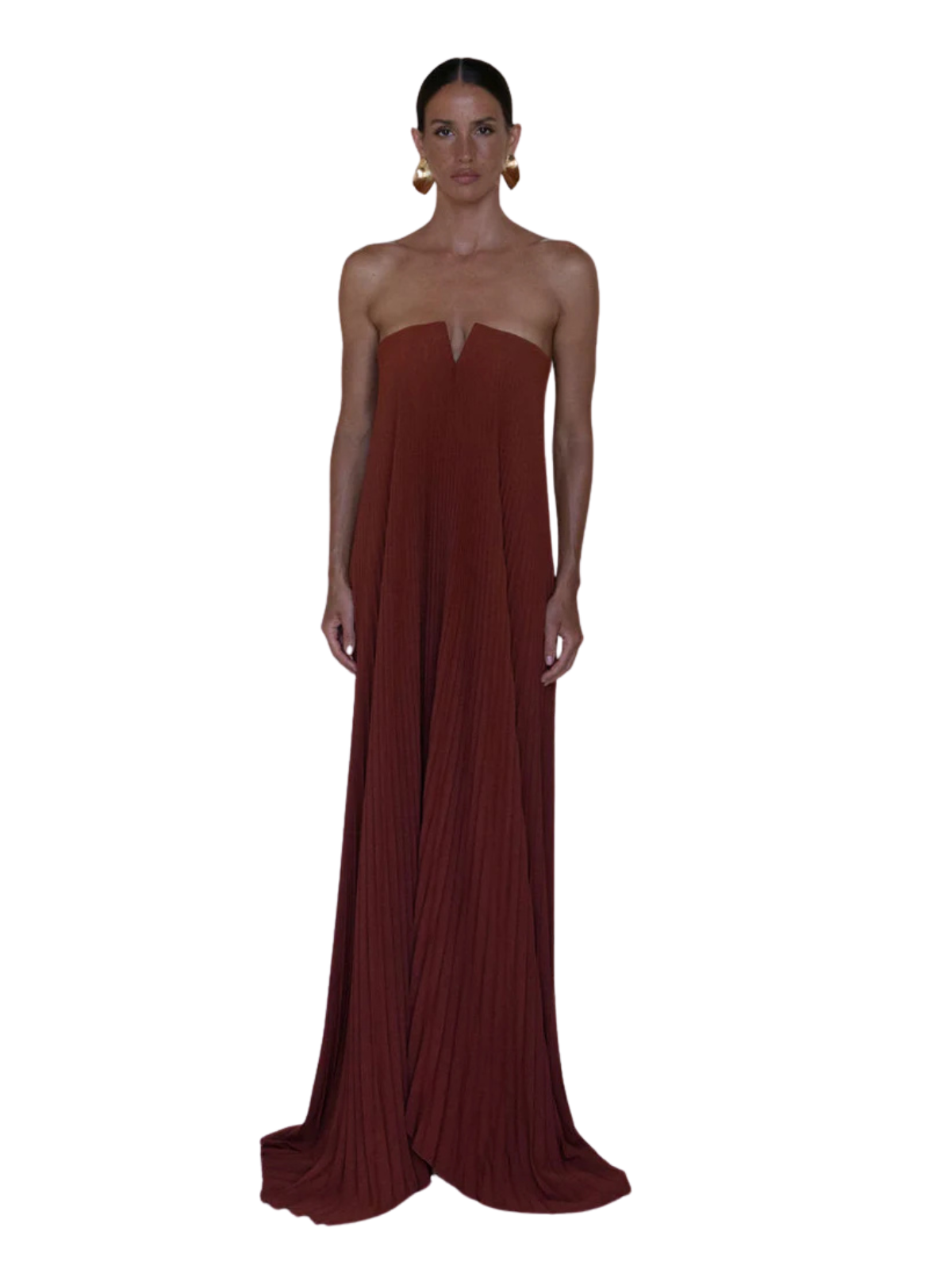 Black Tie Gown - Rust