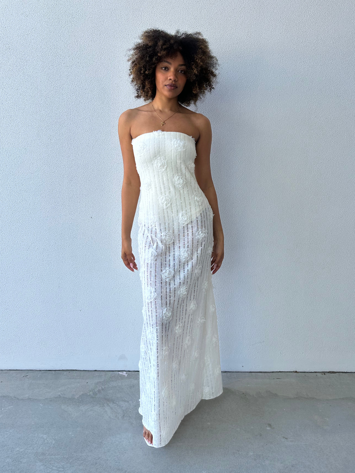 Amelie Dress - Ivory