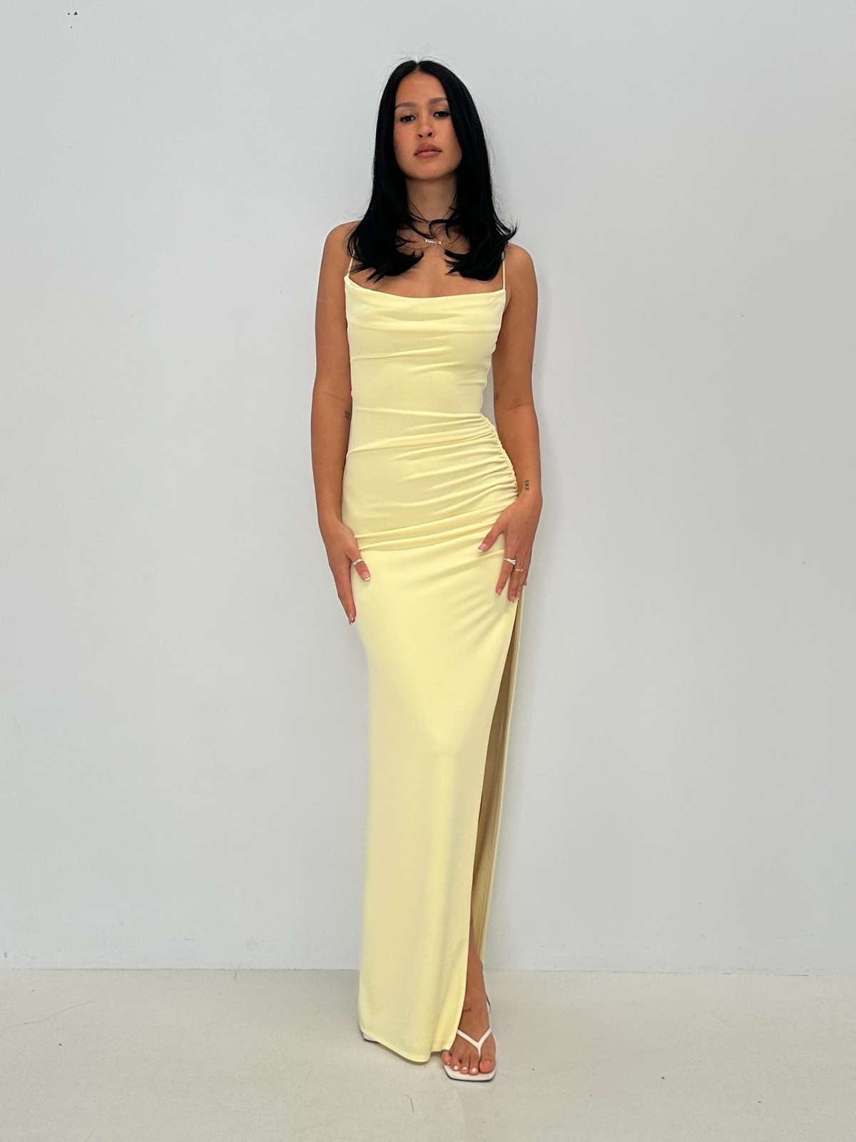 Odessa Gown - Lemon