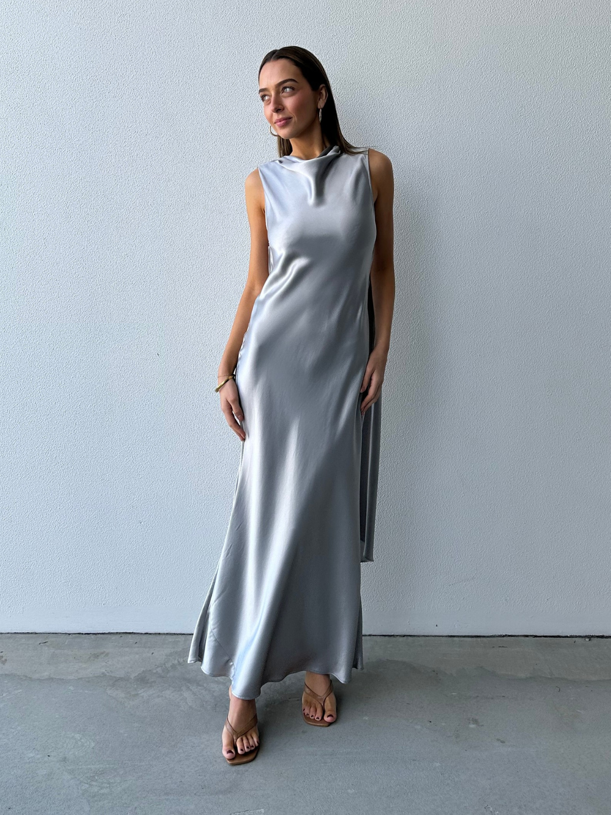 Fleeden Gown - Silver