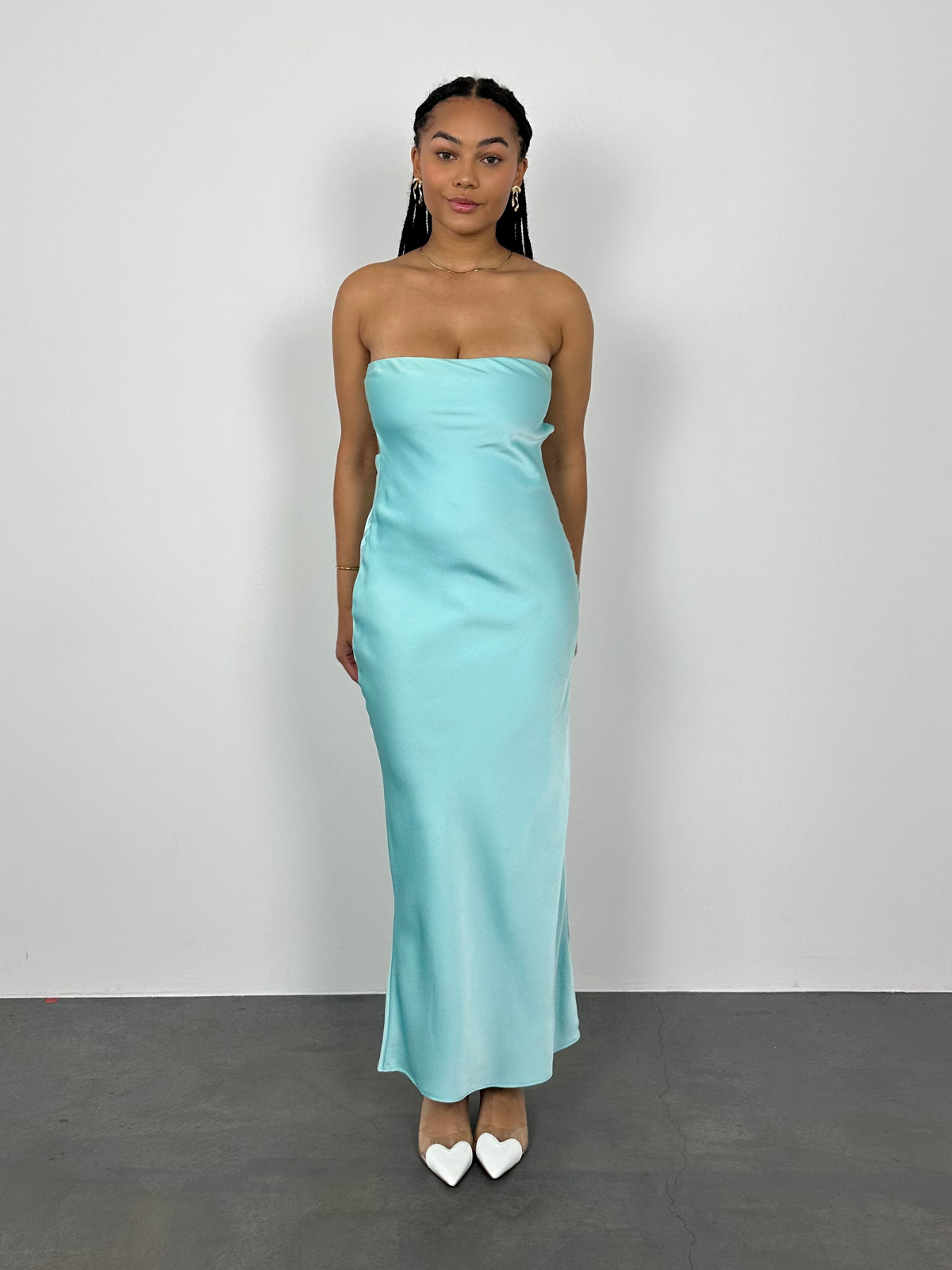 Indra Dress - Aqua