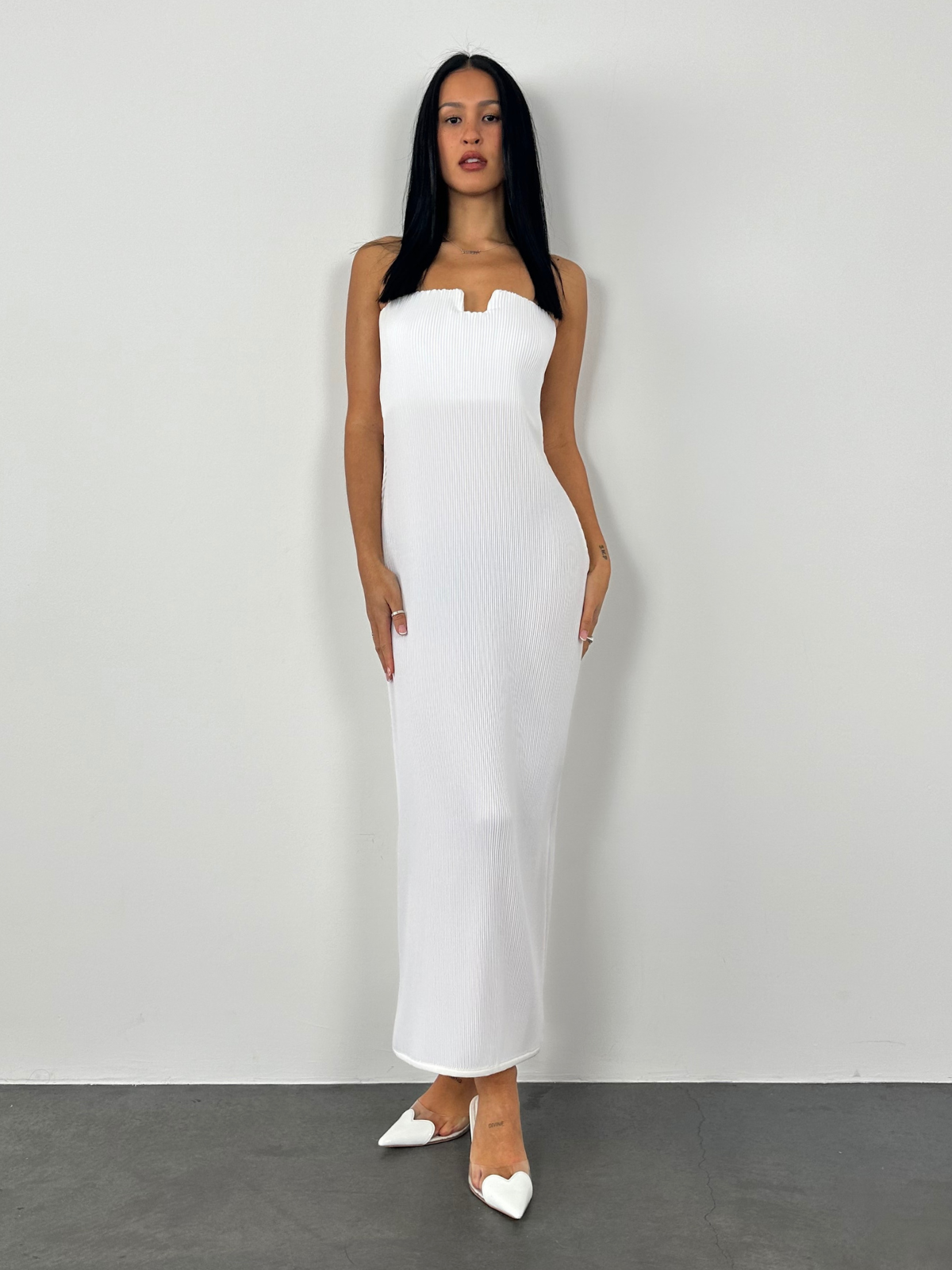 Josephine Dress - White