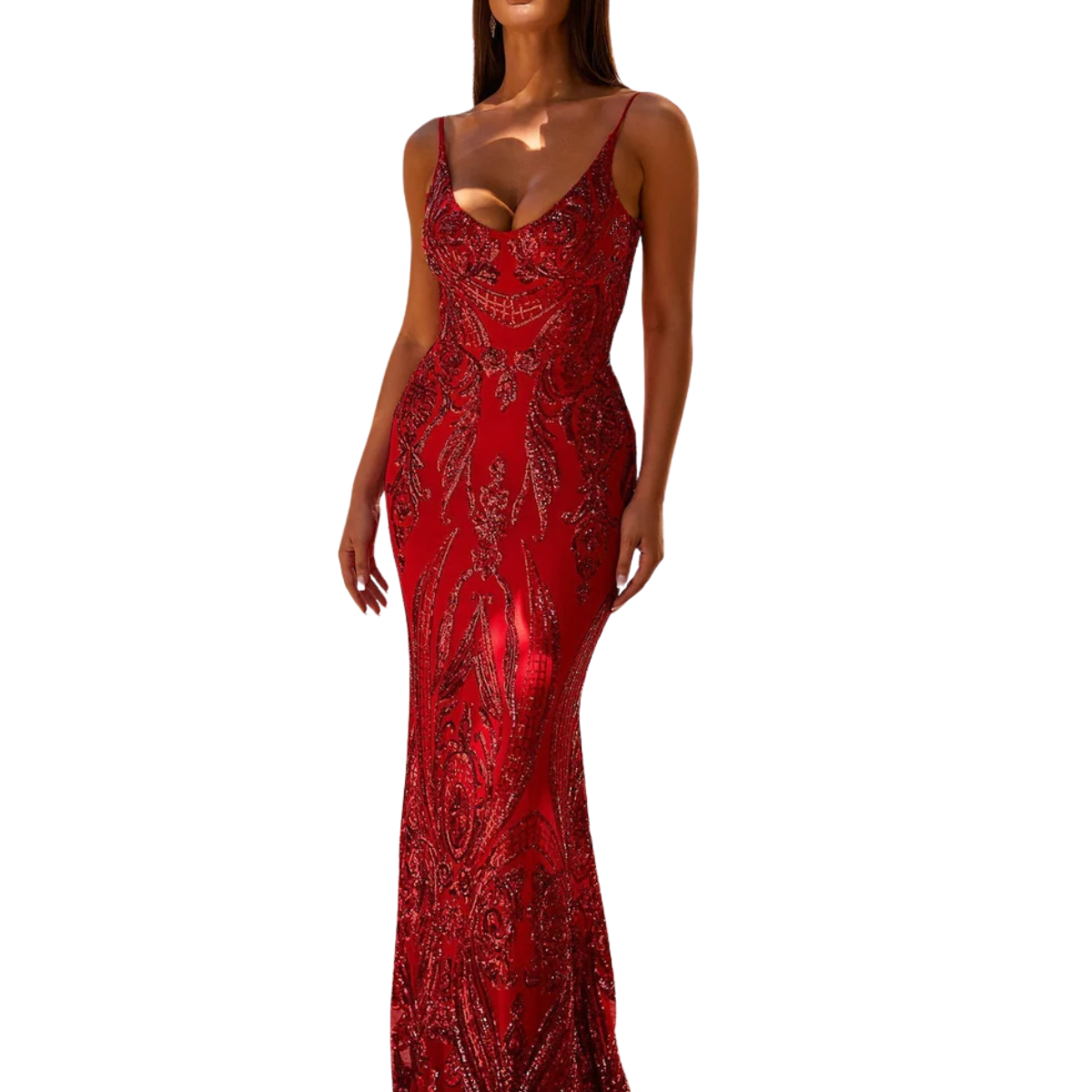 ALAMOUR | Lendina Gown - Red