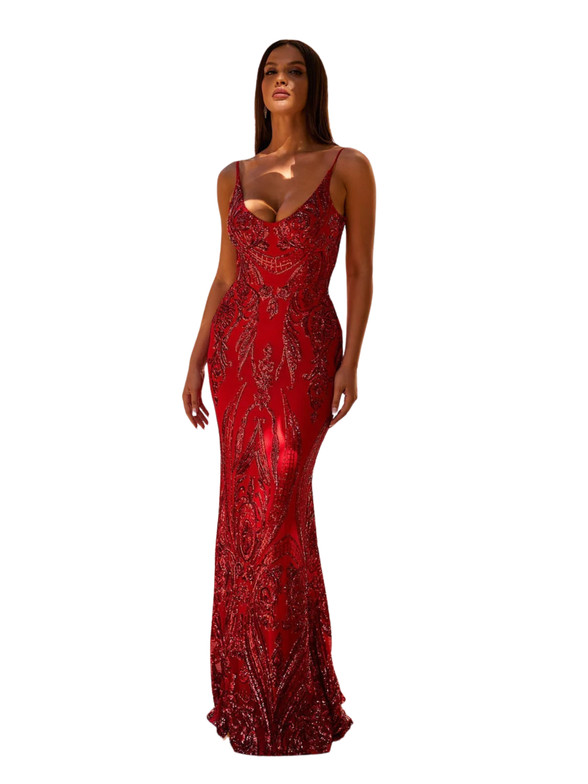 Lendina Gown - Red