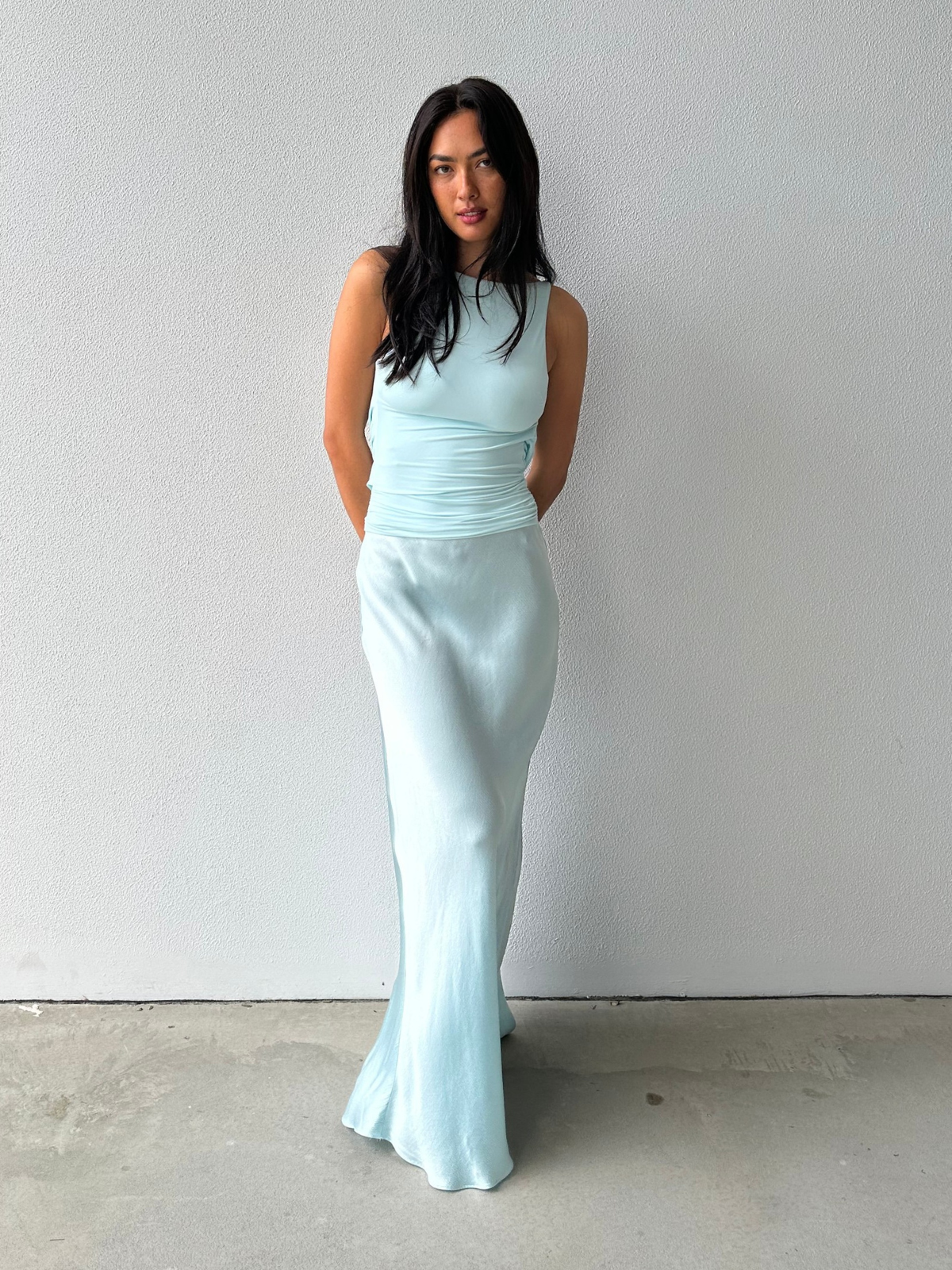 Mirabelle Dress - Aqua