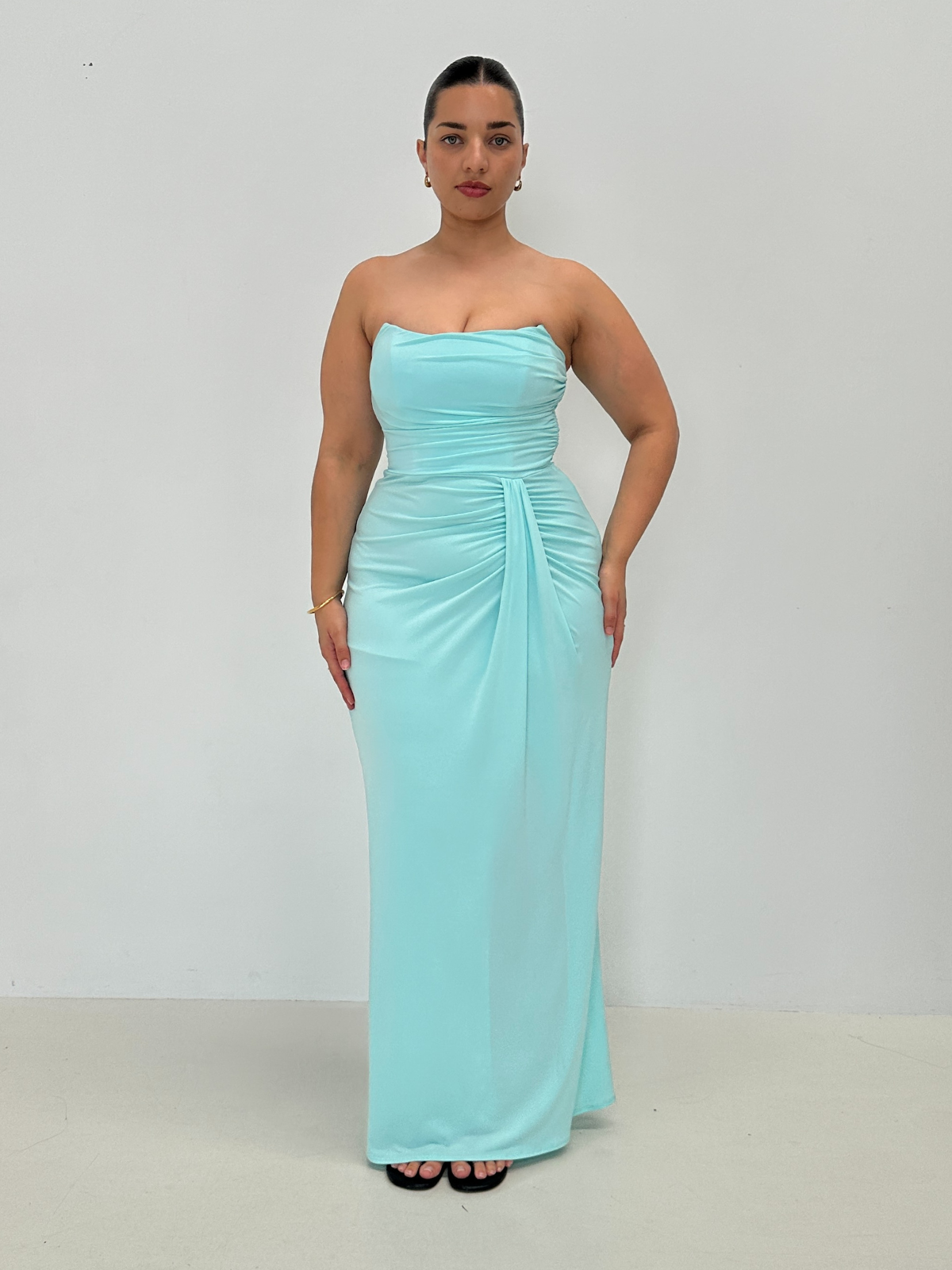 Ashanti Gown - Aqua