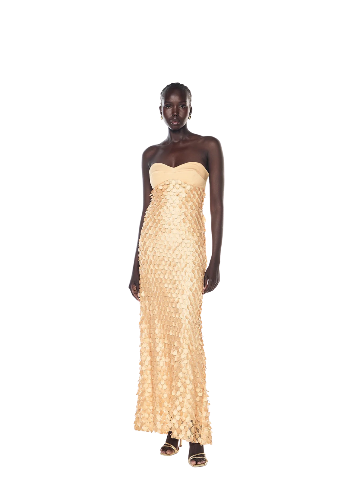 Enchantment Gown - Apricot