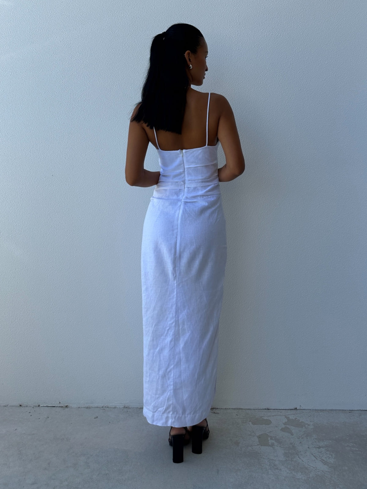 Noemi Dress - White