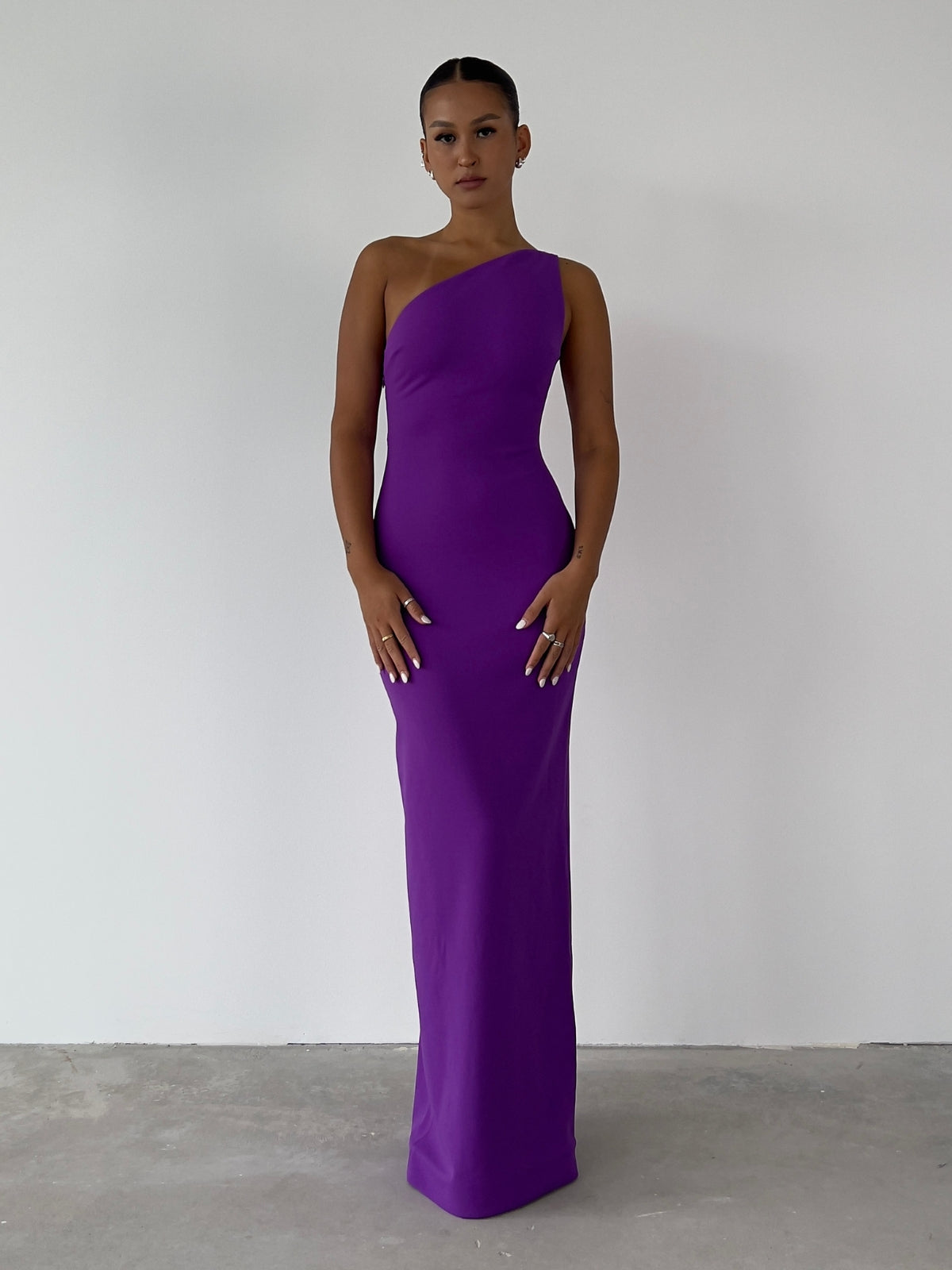 Nadina Dress - Purple