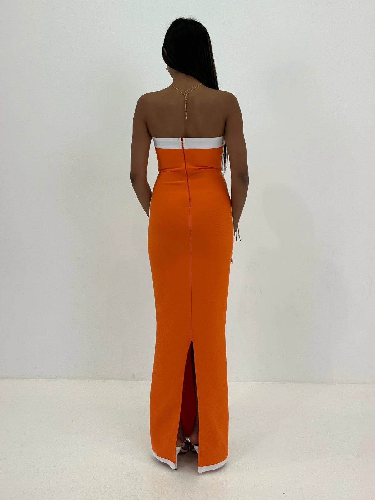 Ashley Dress Orange - FOR SALE