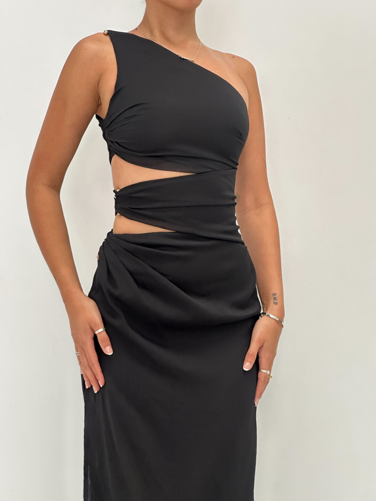 Lexi | Aurea Dress - Black | Loan That Label