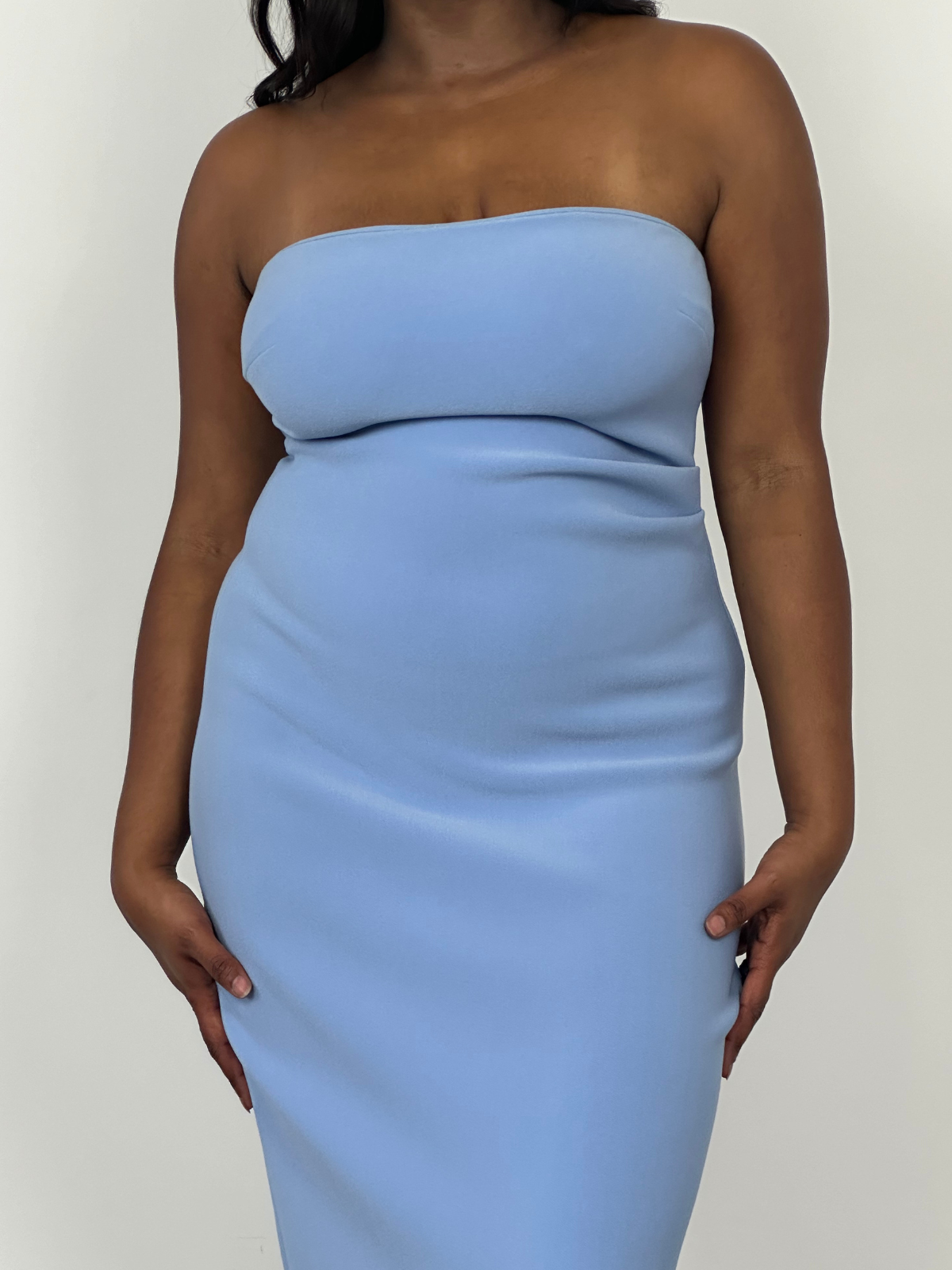 Karina Midi Dress - Blue