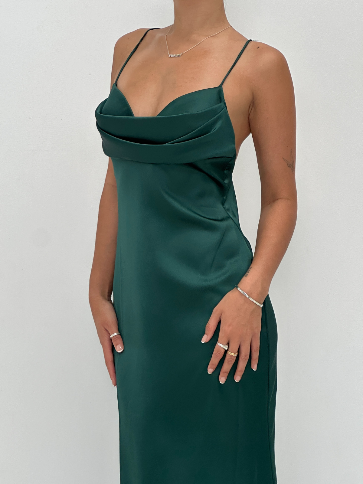 Katie May | Tara Gown - Emerald | Loan That Label