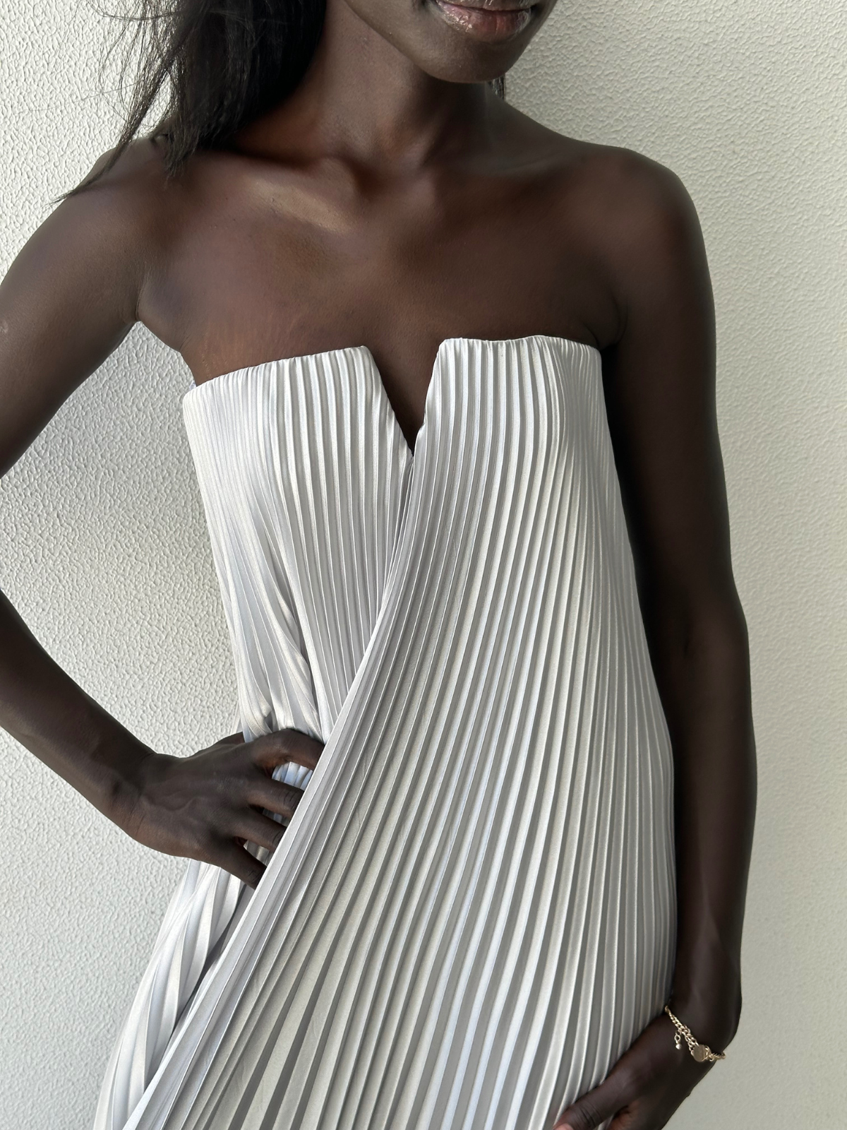 Black Tie Gown - Silver