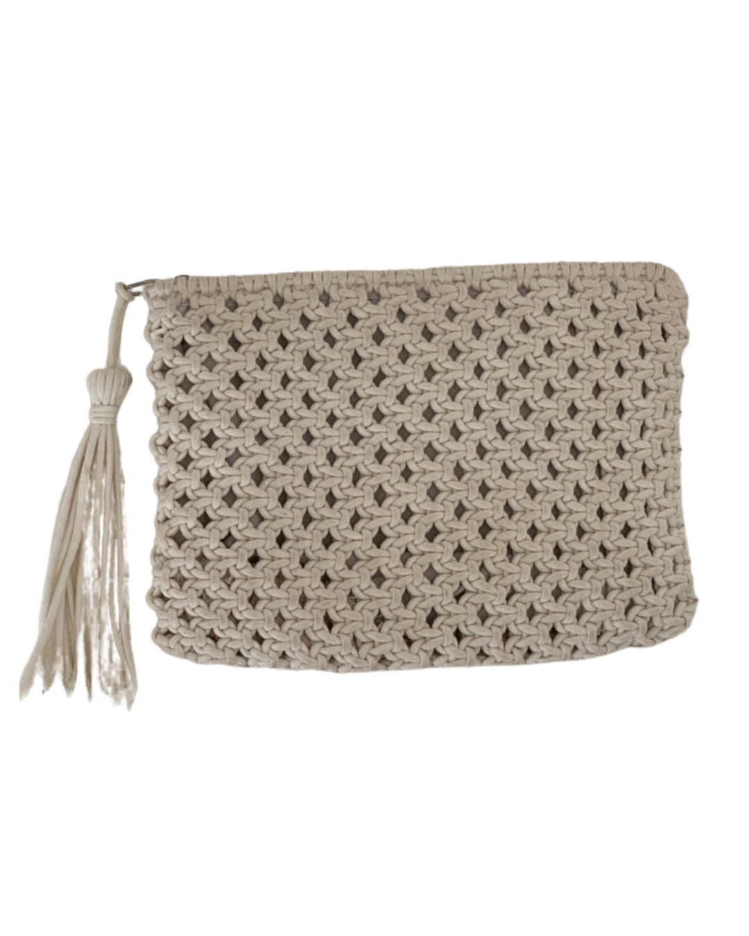 Clutch - Knit White