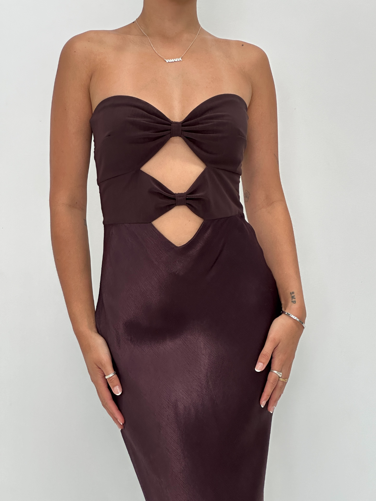 Halle Dress - Chocolate