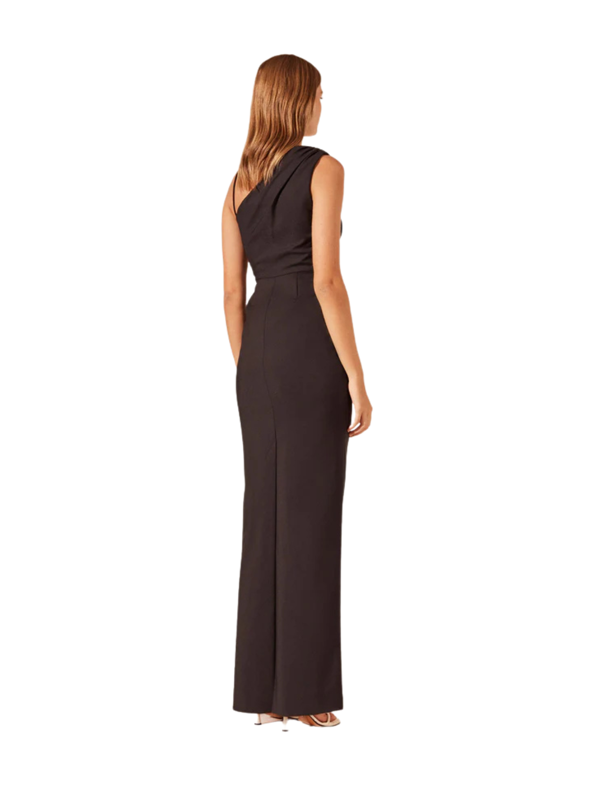 Lani Asymmetrical Gown - Black