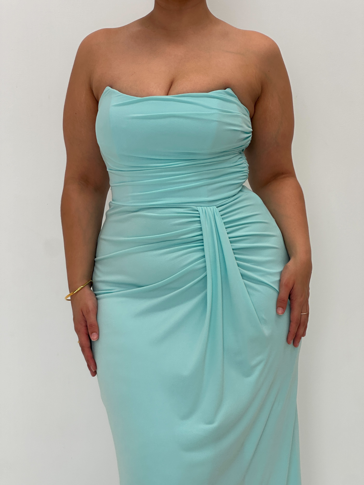 Ashanti Gown - Aqua