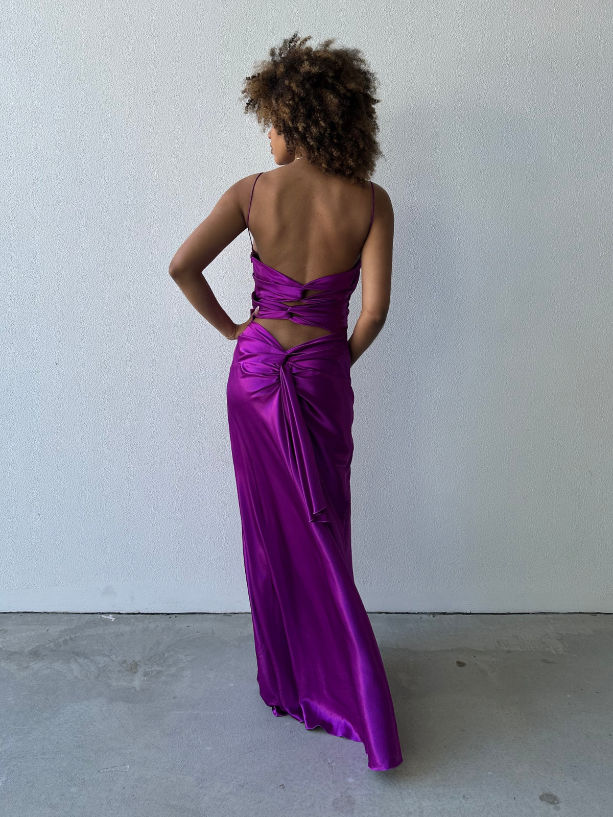 Ruth Dress - Purple