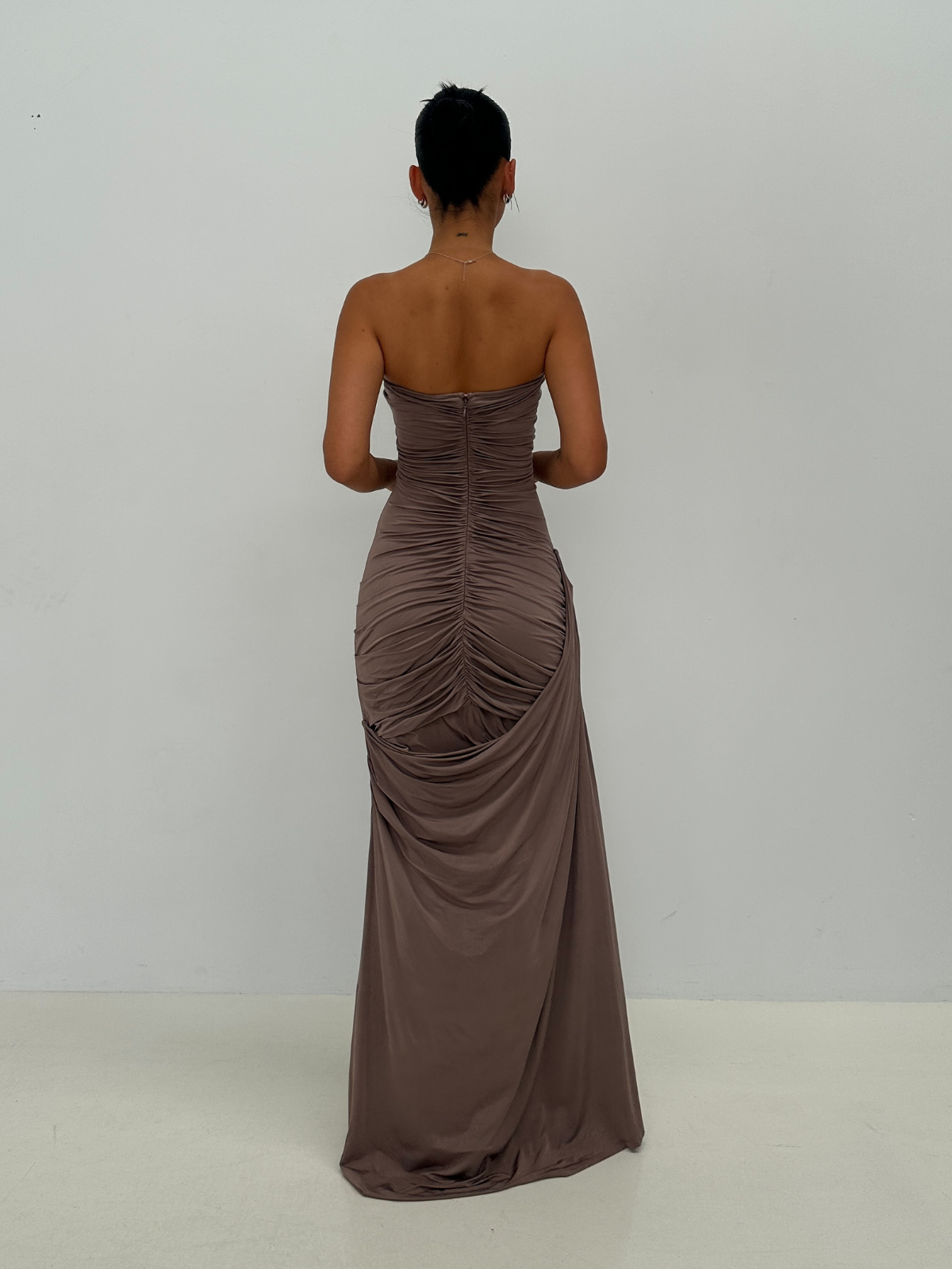 Val Dress - Brown