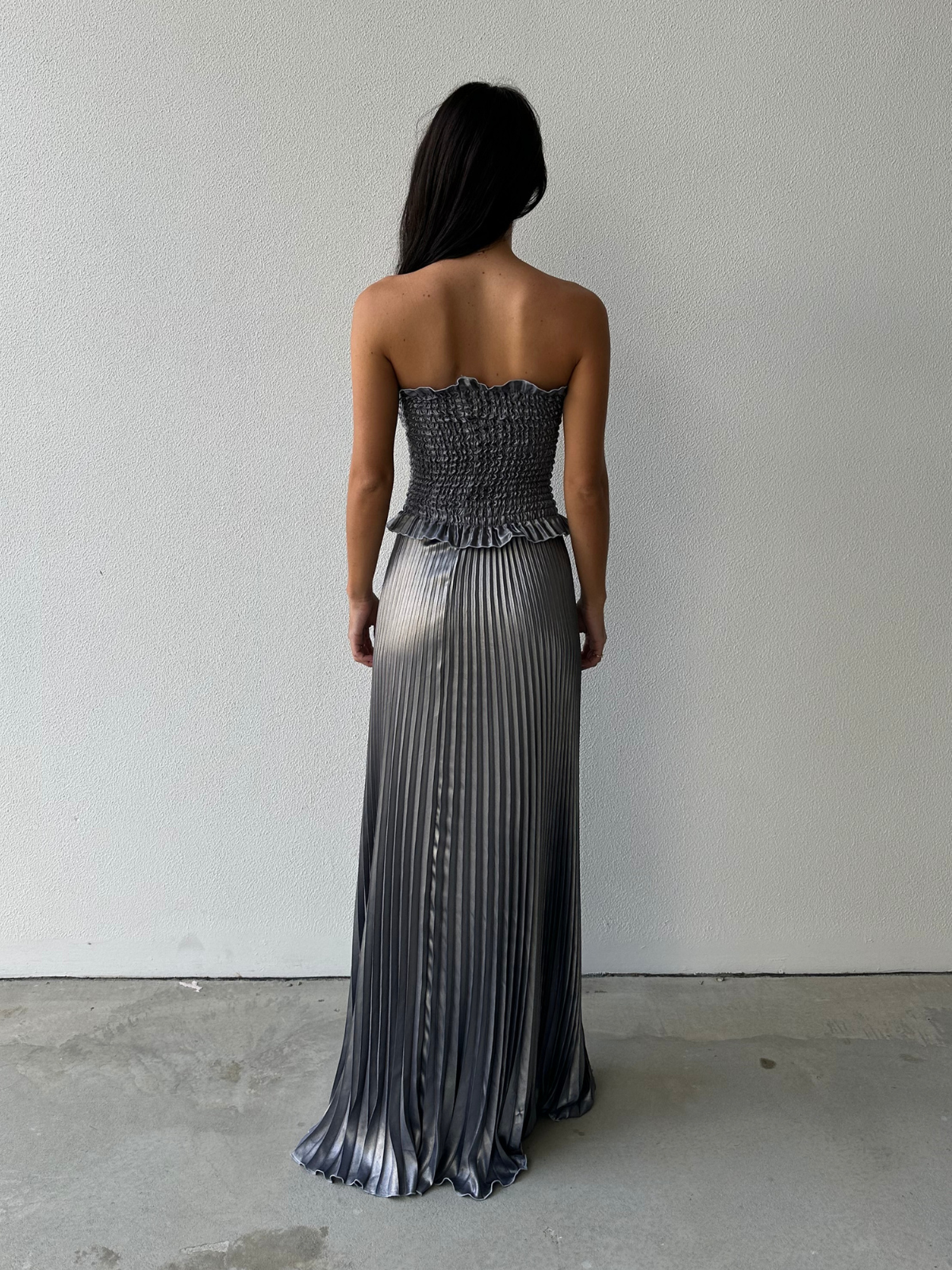 Maya Gown - Steel