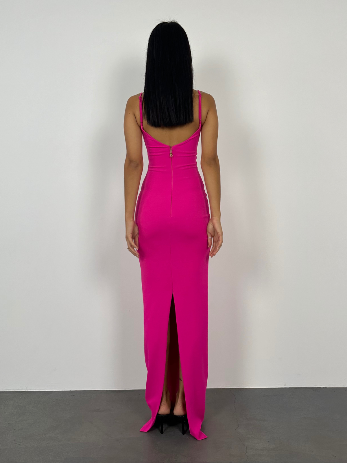 Bailey Gown - Hot Pink