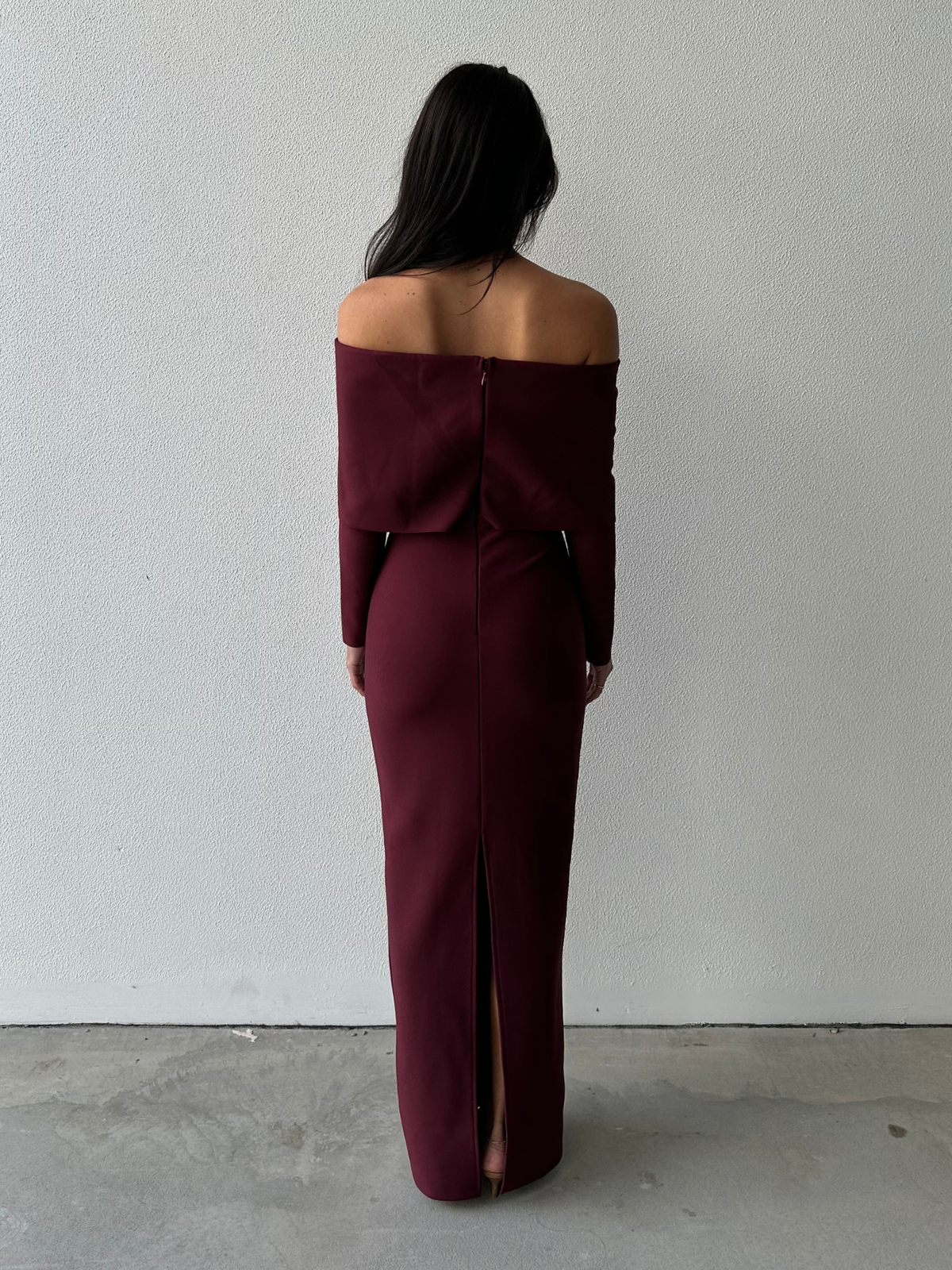 Therese Dress - Wine