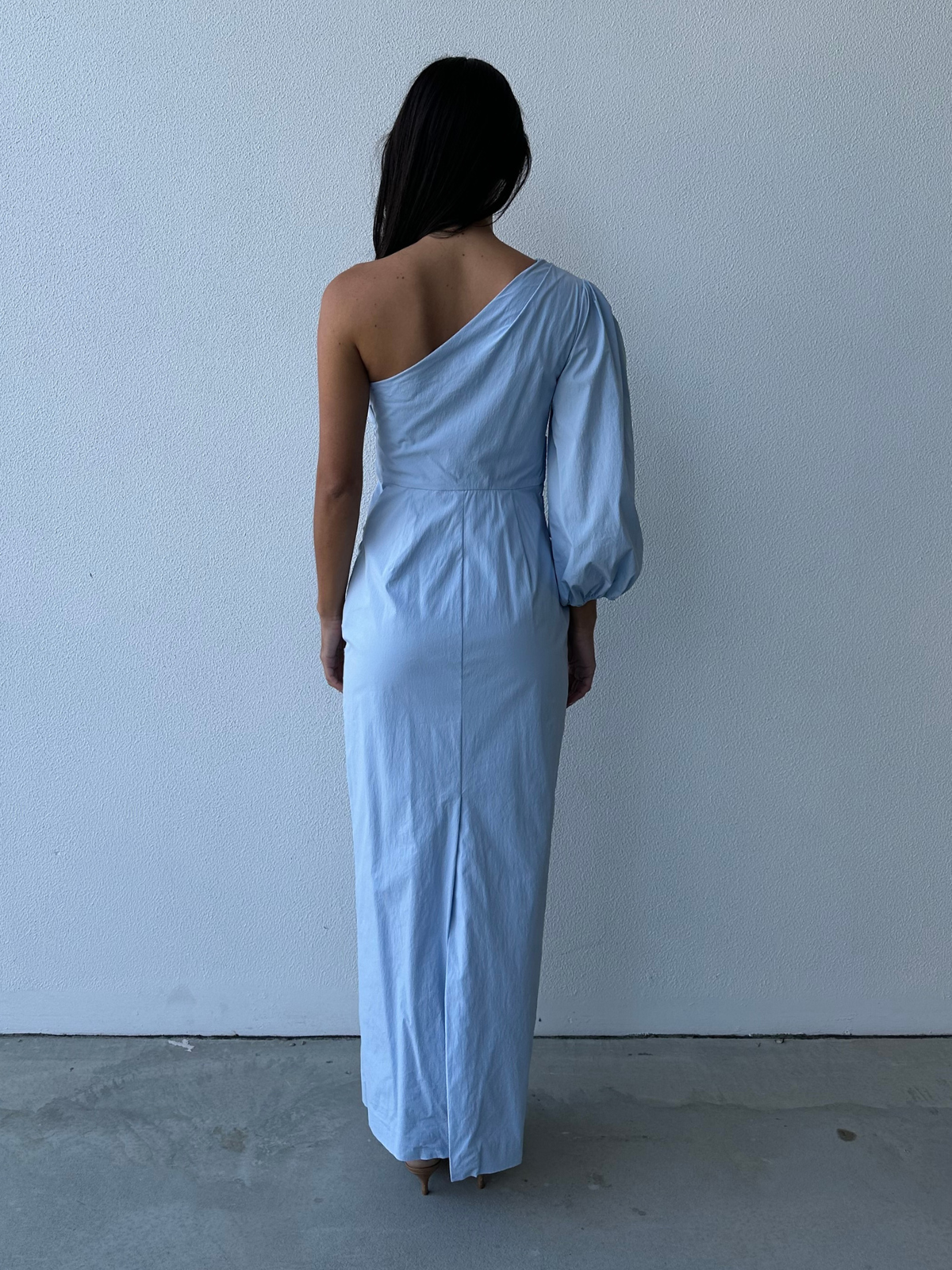 Campbell One Sleeve Maxi - Blue
