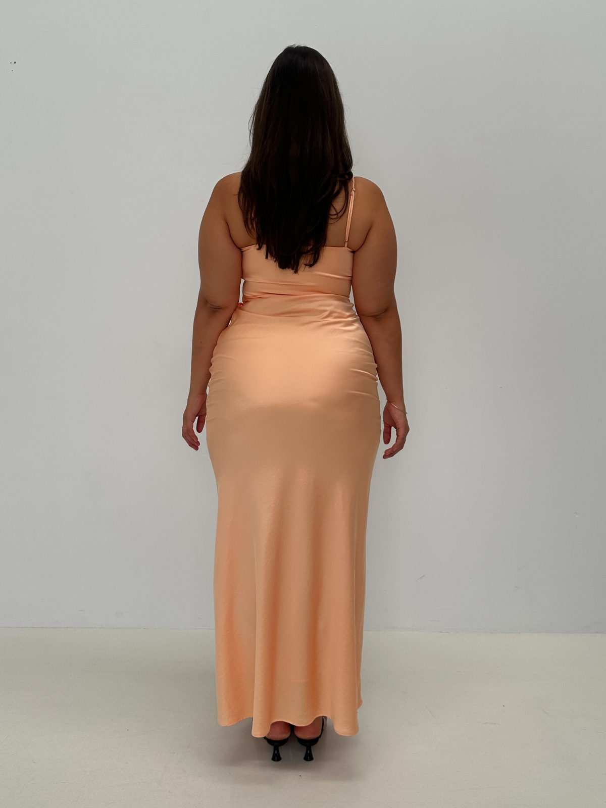 Mari Dress - Peach