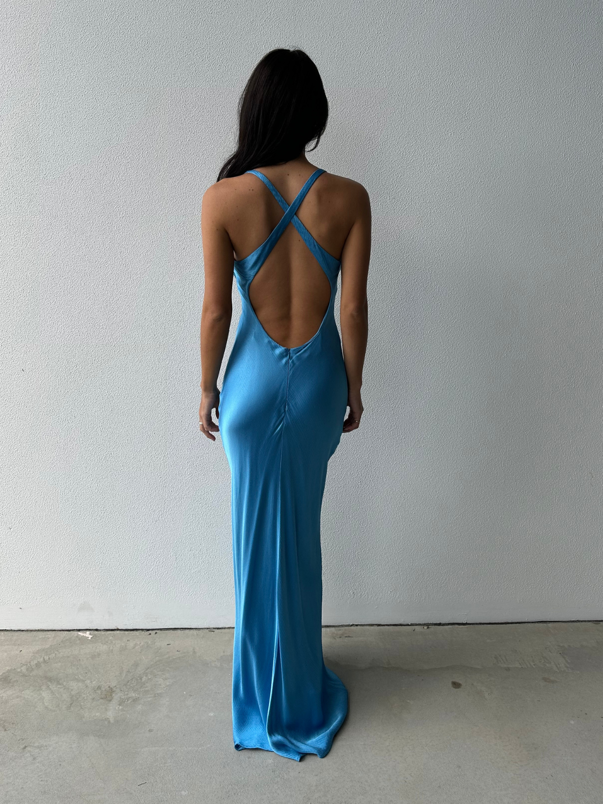 Maxina Dress - Blue