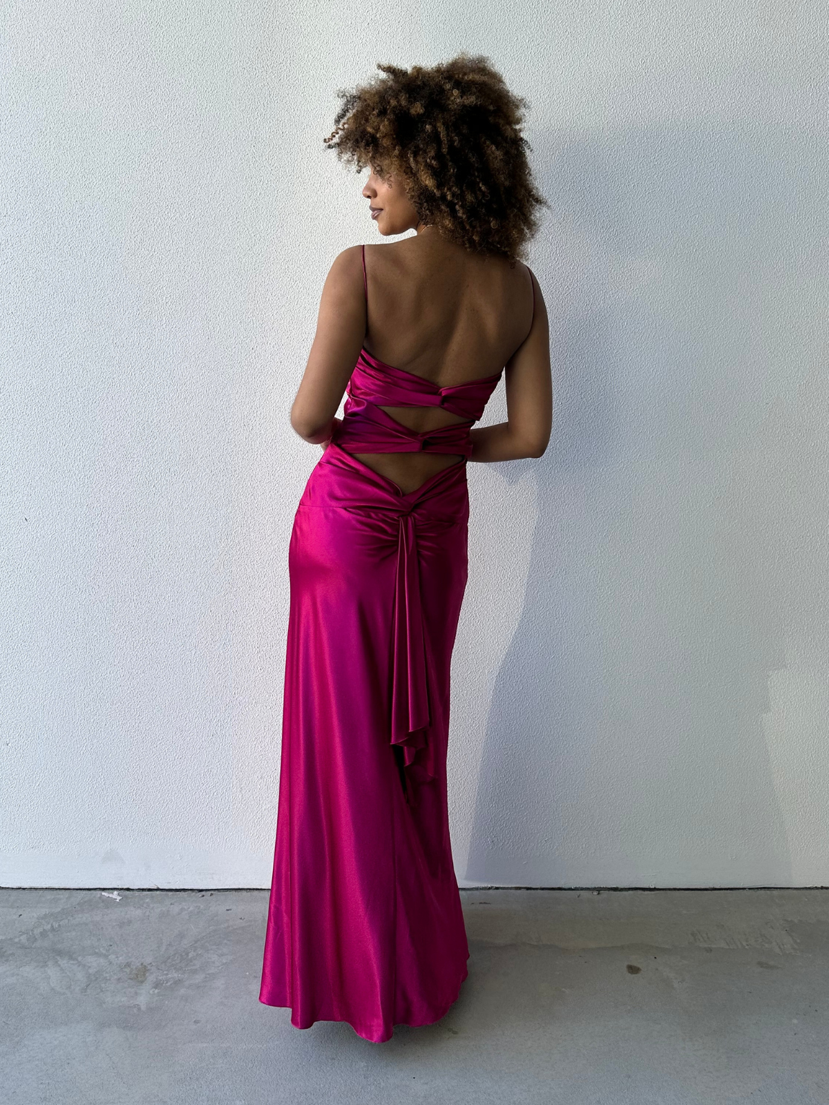 Ruth Dress - Magenta