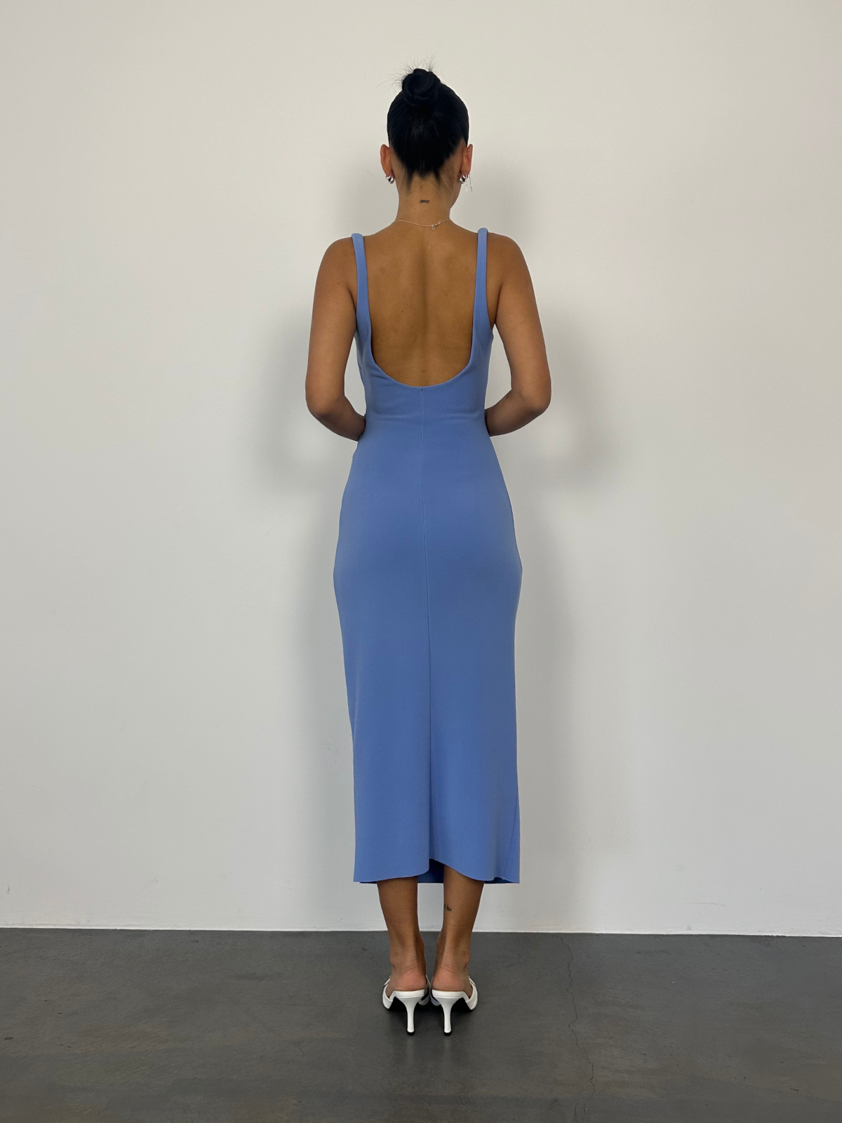 Maddison Tuck Dress - Blue