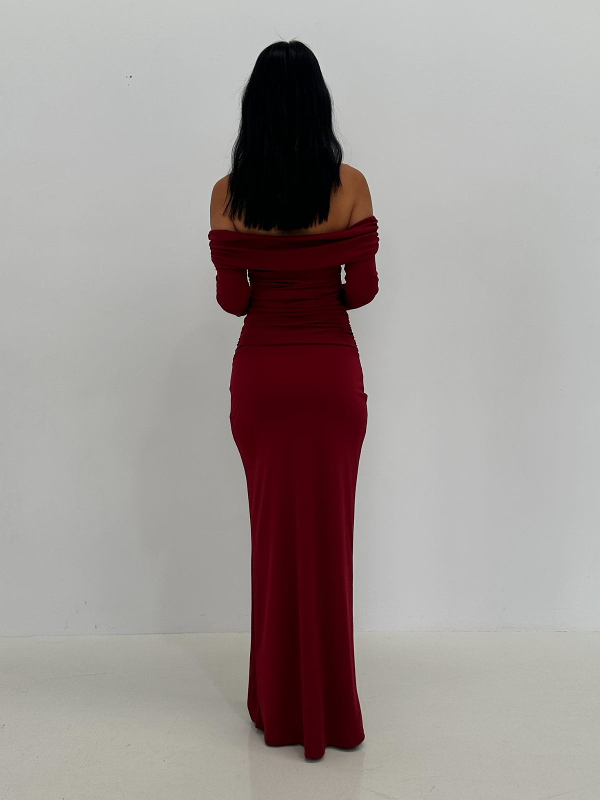 Lorena Dress - Wine