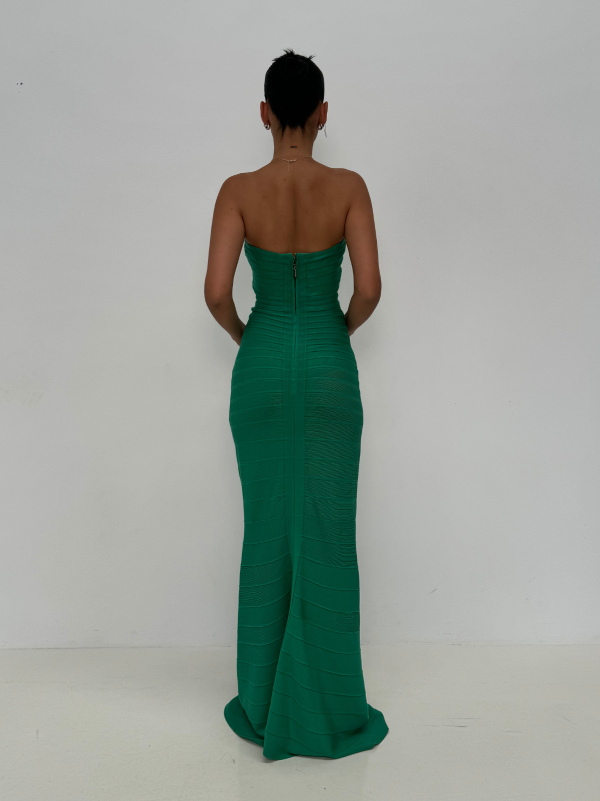 Sara Bandage Gown - Green